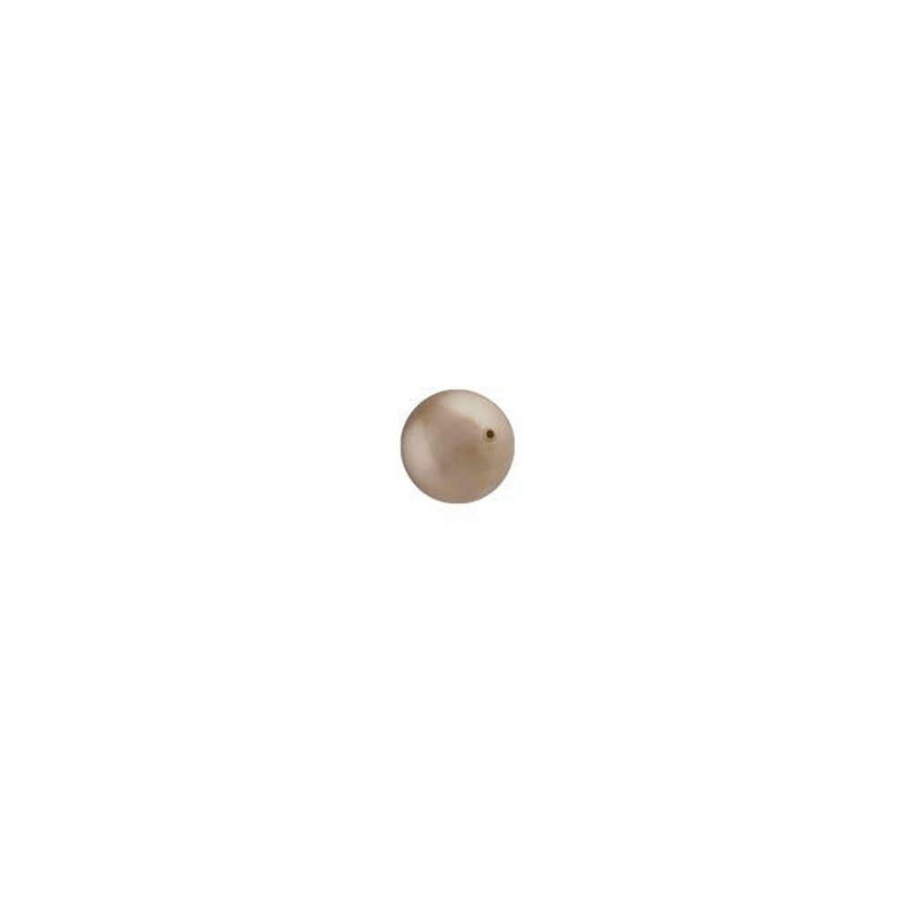 PRESTIGE Crystal, #5810 Swarovski Round Pearl Bead 3mm, Bronze (1 Piece)