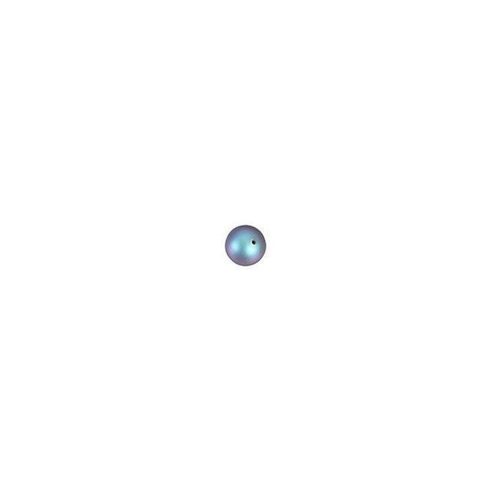 PRESTIGE Crystal, #5810 Swarovski Round Pearl Bead 2mm, Iridescent Light Blue (1 Piece)