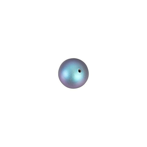 PRESTIGE Crystal, #5810 Round Pearl Bead 5mm, Iridescent Light Blue (1 Piece)