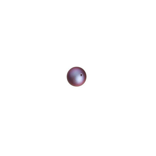 PRESTIGE Crystal, #5810 Round Pearl Bead 3mm, Iridescent Red (1 Piece)