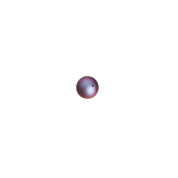 PRESTIGE Crystal, #5810 Round Pearl Bead 3mm, Iridescent Red (1 Piece)
