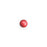 PRESTIGE Crystal, #5810 Swarovski Round Pearl Bead 4mm, Iridescent Rouge (1 Piece)