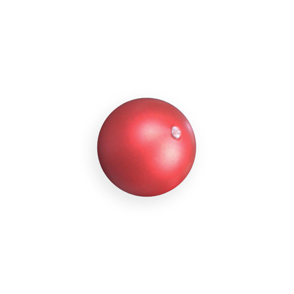 PRESTIGE Crystal, #5810 Round Pearl Bead 8mm, Iridescent Rouge (1 Piece)