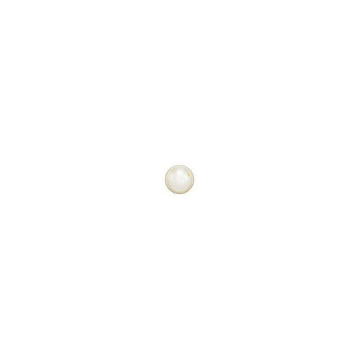 PRESTIGE Crystal, #5810 Round Pearl Bead 2mm, Cream (1 Piece)