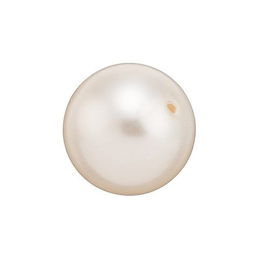 PRESTIGE Crystal, #5810 Swarovski Round Pearl Bead 12mm, Creamrose (1 Piece)