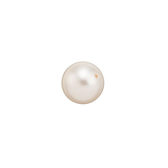 PRESTIGE Crystal, #5810 Round Pearl Bead 6mm, Creamrose (1 Piece)