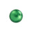 PRESTIGE Crystal, #5810 Round Pearl Bead 10mm, Eden Green (1 Piece)
