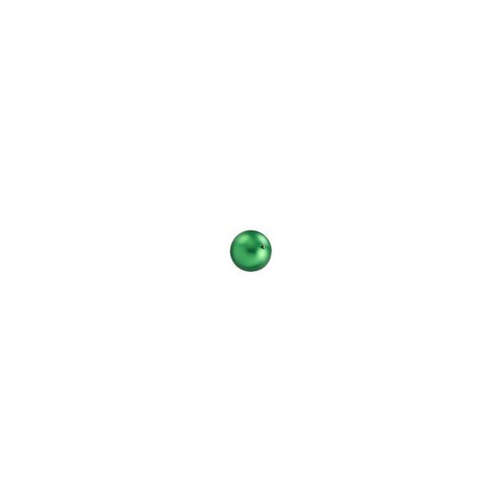 PRESTIGE Crystal, #5810 Round Pearl Bead 2mm, Eden Green (1 Piece)