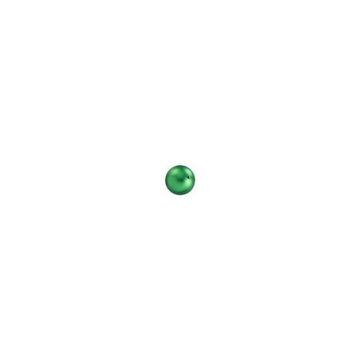 PRESTIGE Crystal, #5810 Round Pearl Bead 2mm, Eden Green (1 Piece)