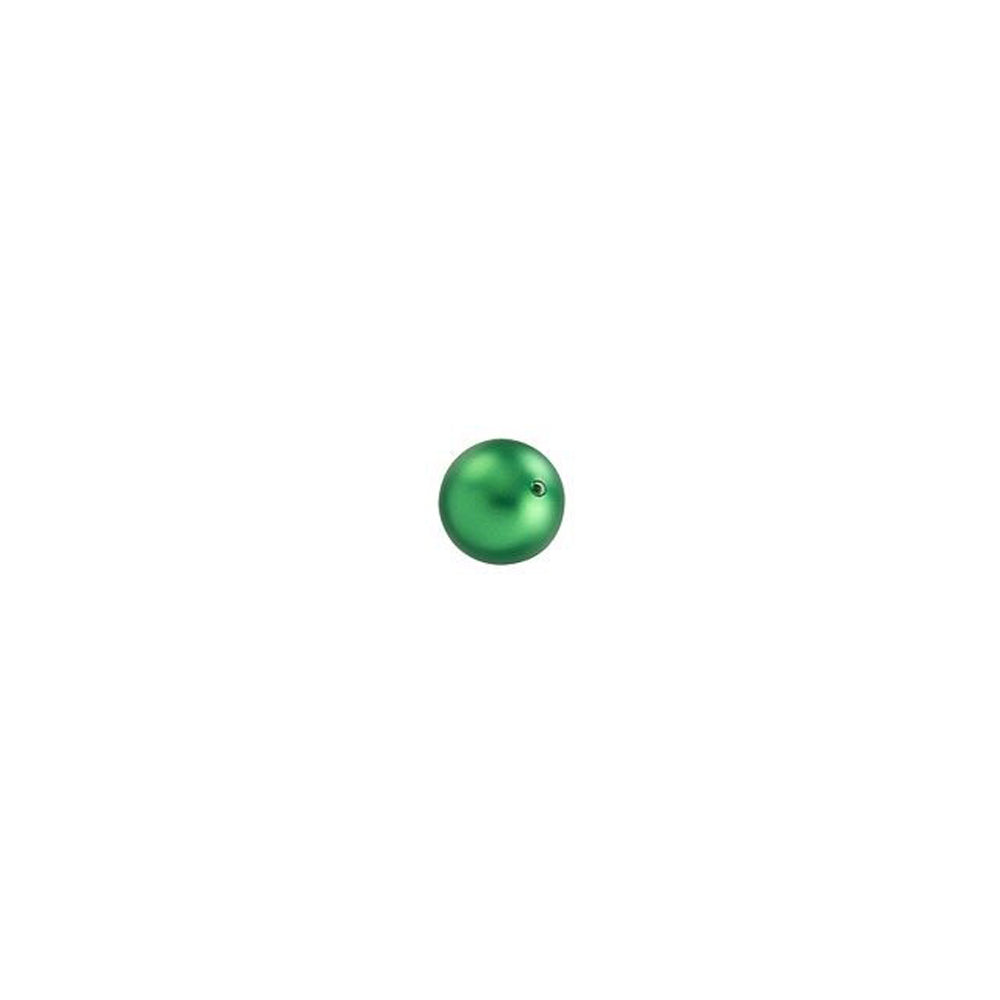 PRESTIGE Crystal, #5810 Round Pearl Bead 3mm, Eden Green (1 Piece)