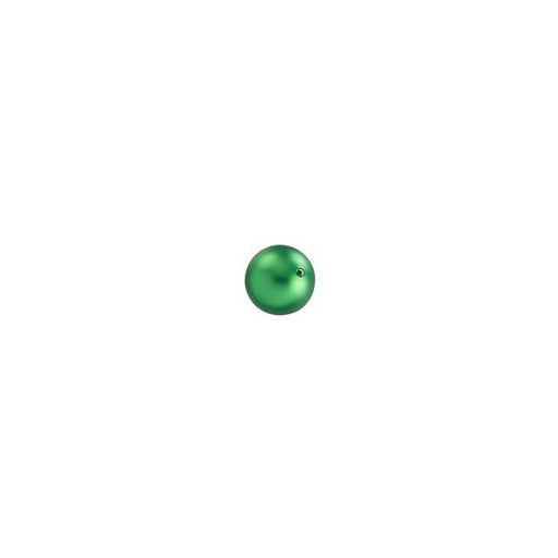 PRESTIGE Crystal, #5810 Round Pearl Bead 3mm, Eden Green (1 Piece)