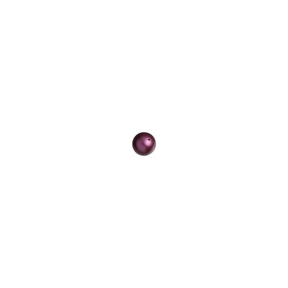 PRESTIGE Crystal, #5810 Swarovski Round Pearl Bead 2mm, Elderberry (1 Piece)