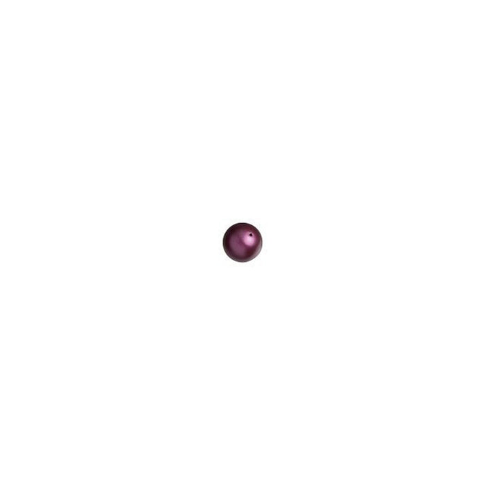 PRESTIGE Crystal, #5810 Swarovski Round Pearl Bead 2mm, Elderberry (1 Piece)