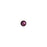 PRESTIGE Crystal, #5810 Round Pearl Bead 3mm, Elderberry (1 Piece)