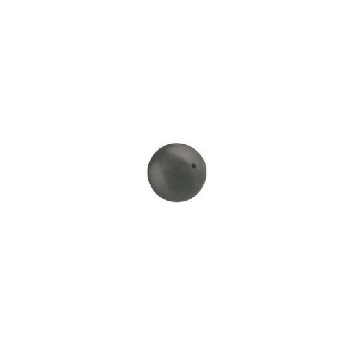 PRESTIGE Crystal, #5810 Round Pearl Bead 4mm, Dark Grey (1 Piece)