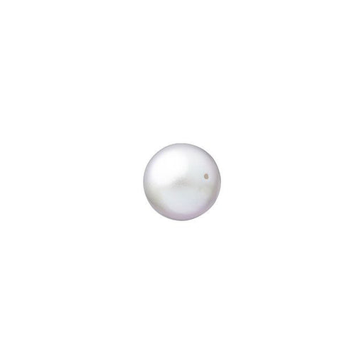 PRESTIGE Crystal, #5810 Round Pearl Bead 5mm, Iridescent Dove Grey (1 Piece)