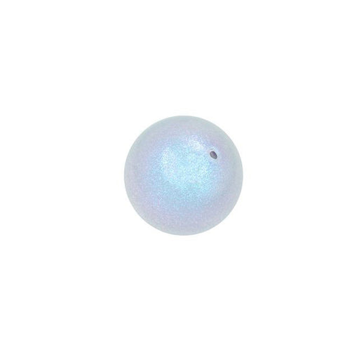 PRESTIGE Crystal, #5810 Round Pearl Bead 8mm, Iridescent Dreamy Blue (1 Piece)