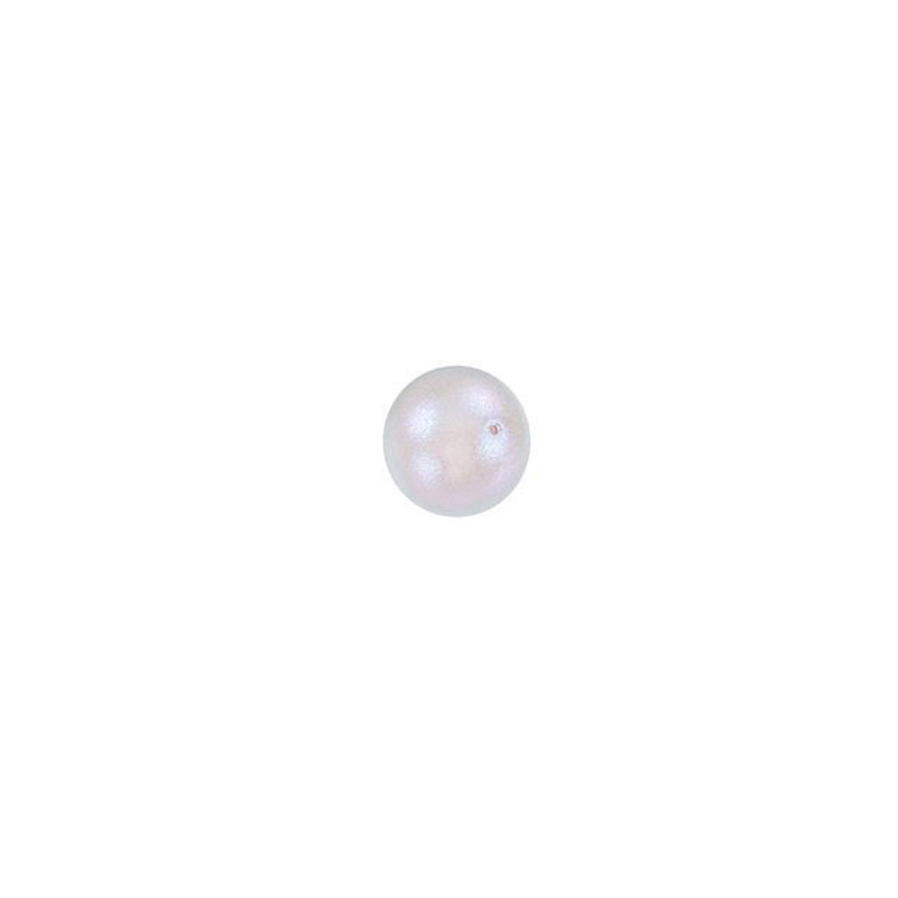 PRESTIGE Crystal, #5810 Round Pearl Bead 4mm, Iridescent Dreamy Rose (1 Piece)