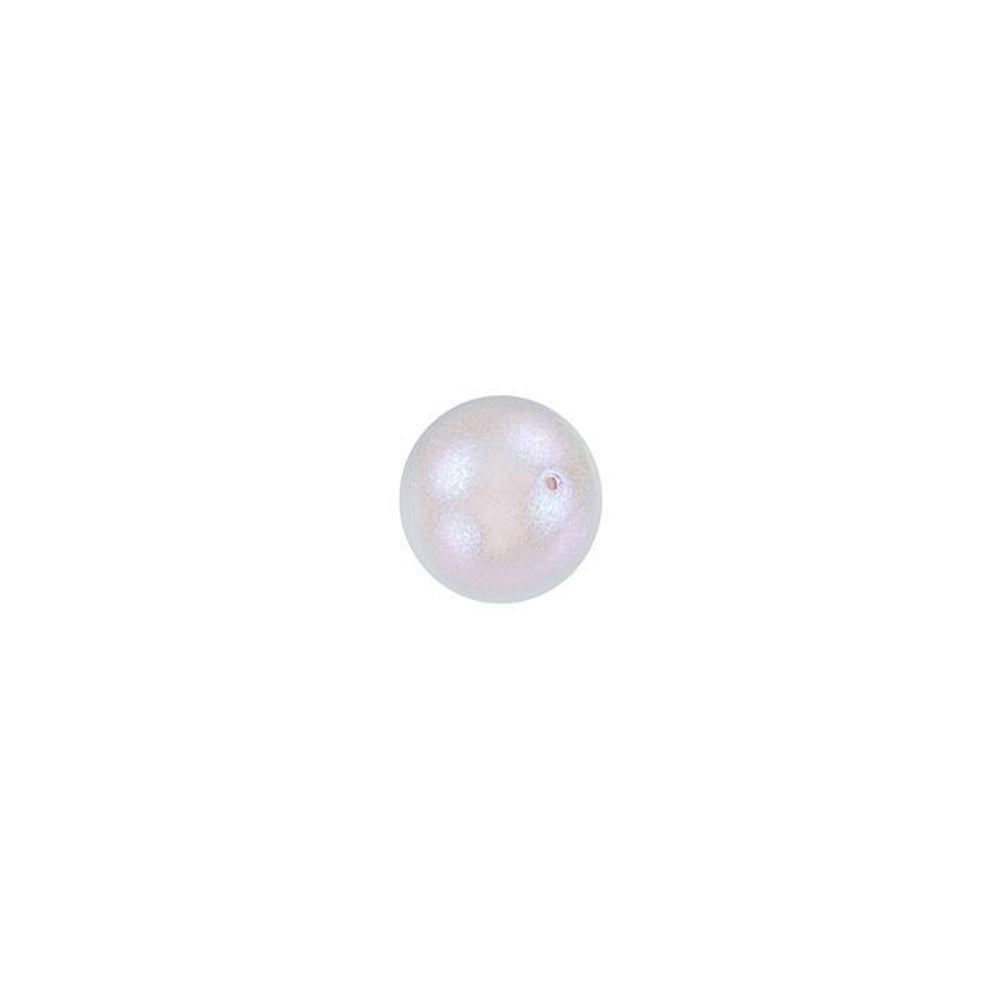 PRESTIGE Crystal, #5810 Round Pearl Bead 5mm, Iridescent Dreamy Rose (1 Piece)