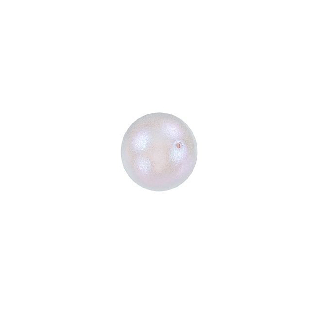 PRESTIGE Crystal, #5810 Round Pearl Bead 6mm, Iridescent Dreamy Rose (1 Piece)