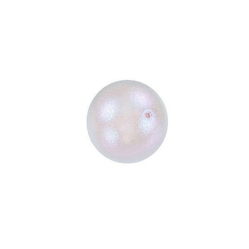 PRESTIGE Crystal, #5810 Round Pearl Bead 8mm, Iridescent Dreamy Rose (1 Piece)