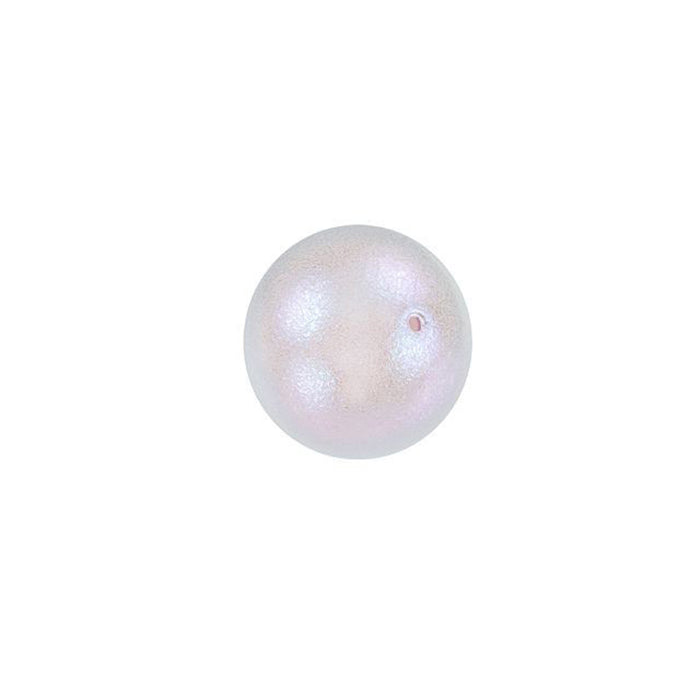 PRESTIGE Crystal, #5810 Round Pearl Bead 8mm, Iridescent Dreamy Rose (1 Piece)