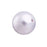 PRESTIGE Crystal, #5810 Round Pearl Bead 12mm, Lavender (1 Piece)