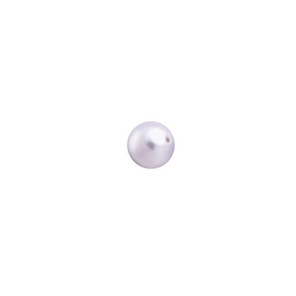 PRESTIGE Crystal, #5810 Swarovski Round Pearl Bead 4mm, Lavender (1 Piece)