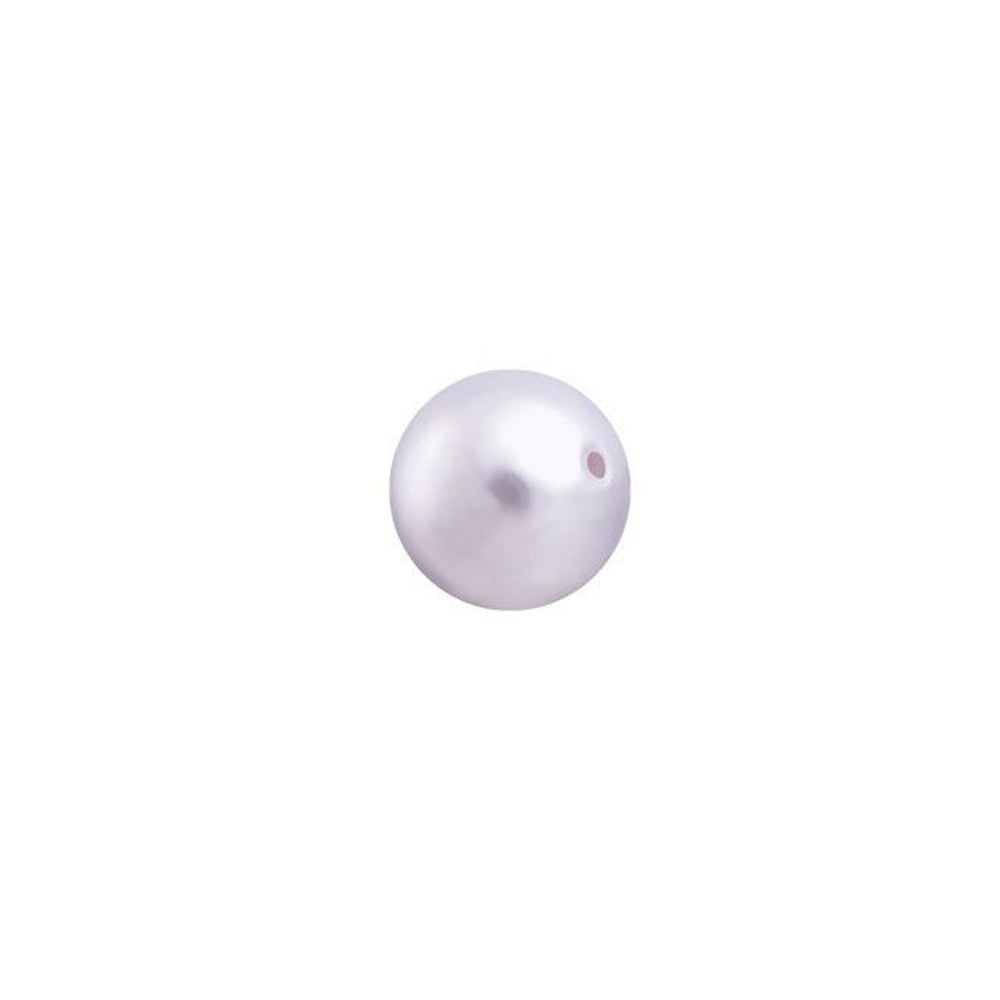 PRESTIGE Crystal, #5810 Swarovski Round Pearl Bead 6mm, Lavender (1 Piece)