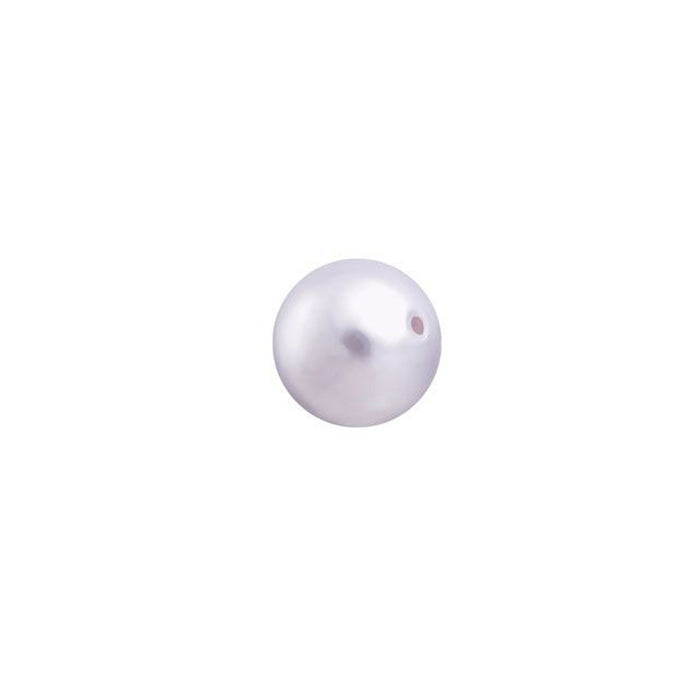 PRESTIGE Crystal, #5810 Swarovski Round Pearl Bead 6mm, Lavender (1 Piece)