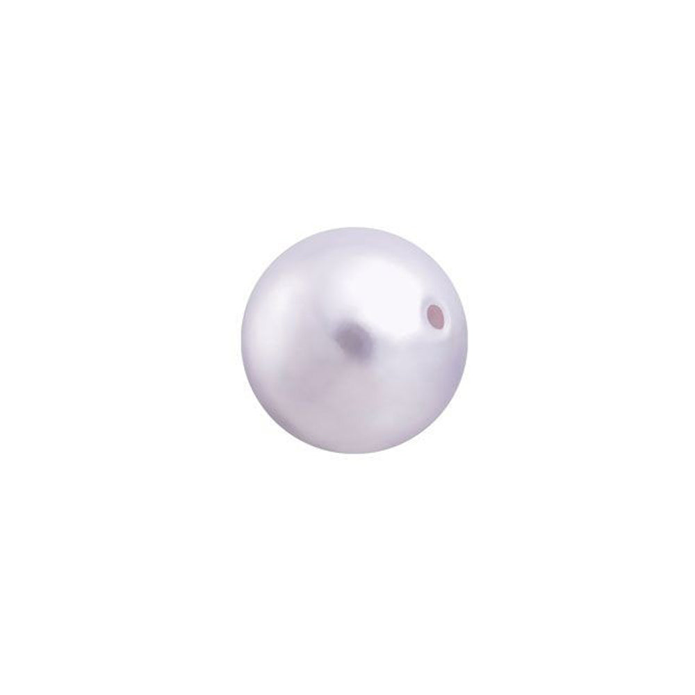 PRESTIGE Crystal, #5810 Swarovski Round Pearl Bead 8mm, Lavender (1 Piece)