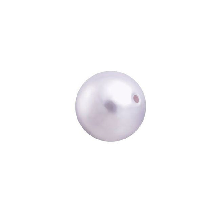 PRESTIGE Crystal, #5810 Swarovski Round Pearl Bead 8mm, Lavender (1 Piece)