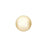 PRESTIGE Crystal, #5810 Round Pearl Bead 8mm, Light Gold (1 Piece)