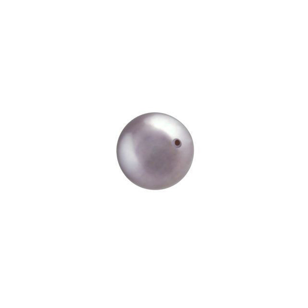 PRESTIGE Crystal, #5810 Round Pearl Bead 6mm, Mauve (1 Piece)