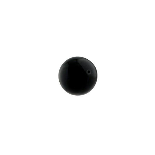 PRESTIGE Crystal, #5810 Round Pearl Bead 6mm, Mystic Black (1 Piece)