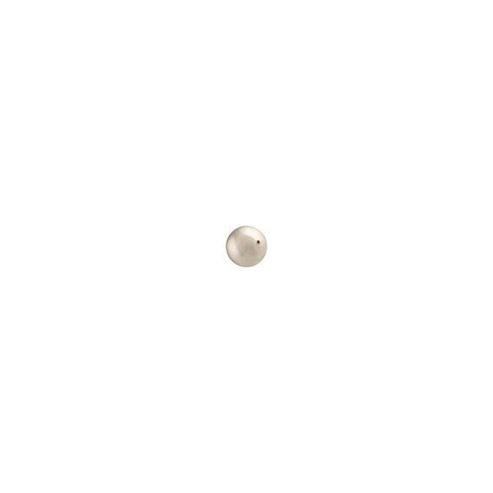 PRESTIGE Crystal, #5810 Round Pearl Bead 2mm, Platinum (1 Piece)