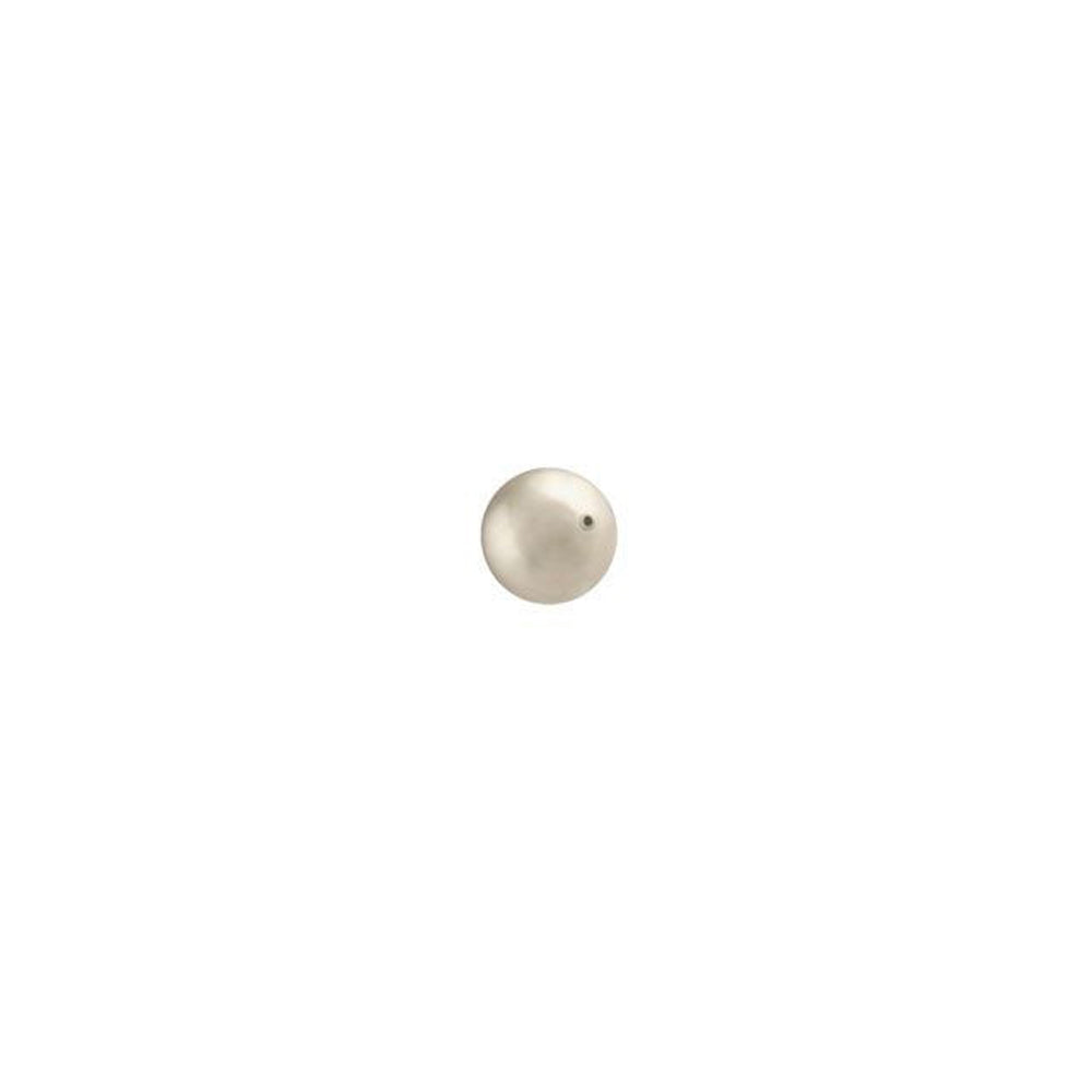 PRESTIGE Crystal, #5810 Round Pearl Bead 3mm, Platinum (1 Piece)