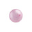PRESTIGE Crystal, #5810 Swarovski Round Pearl Bead 10mm, Powder Rose (1 Piece)