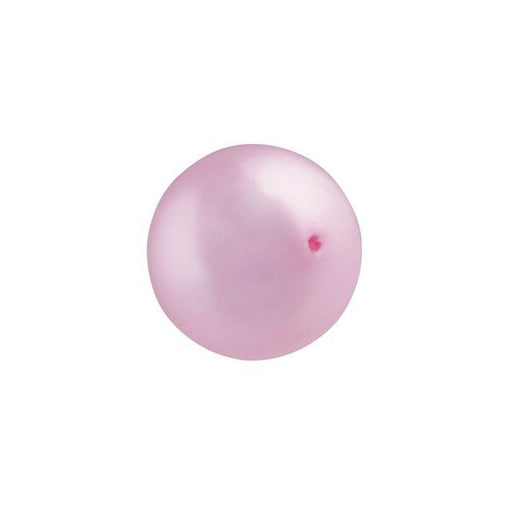 PRESTIGE Crystal, #5810 Swarovski Round Pearl Bead 10mm, Powder Rose (1 Piece)