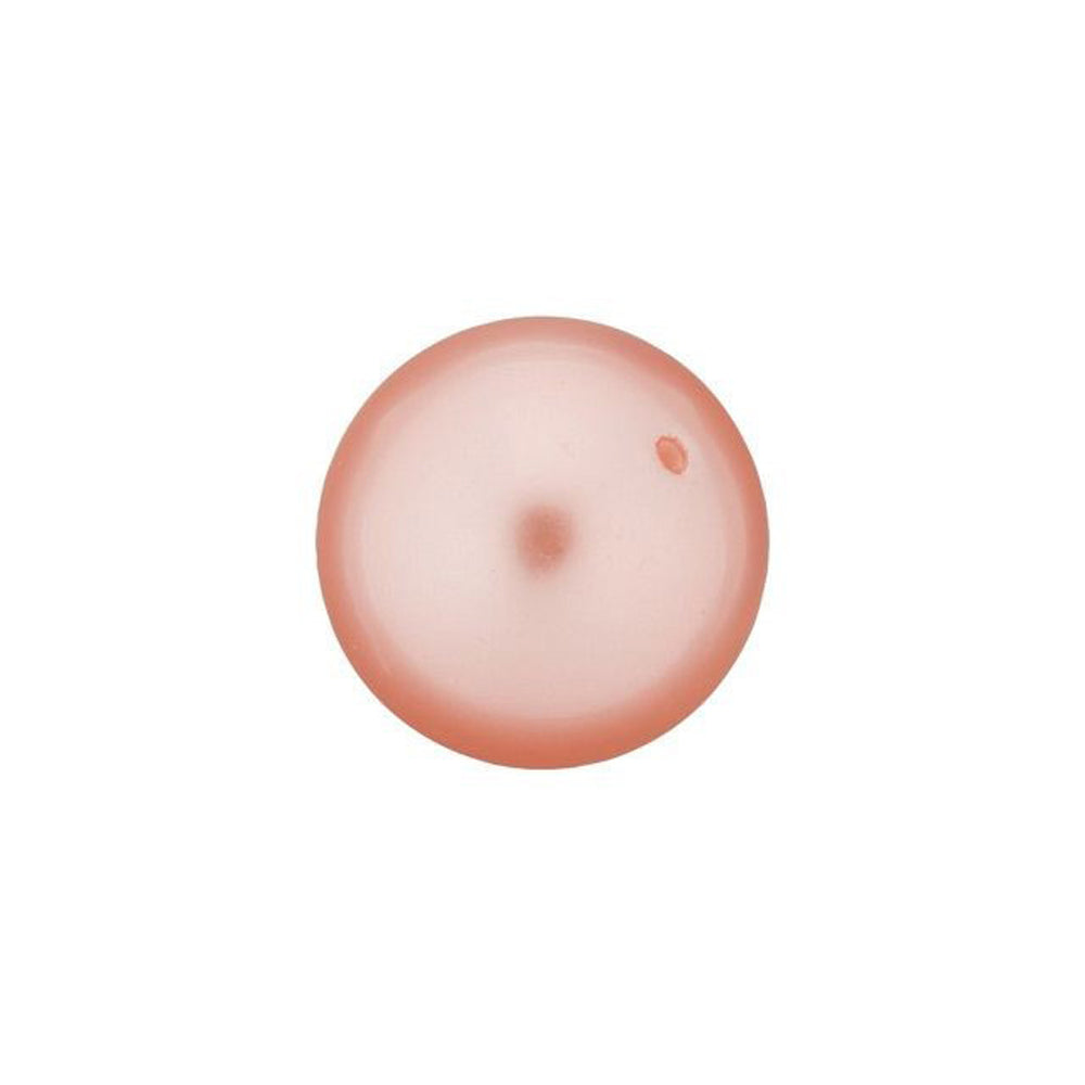 PRESTIGE Crystal, #5810 Round Pearl Bead 10mm, Rose Peach (1 Piece)