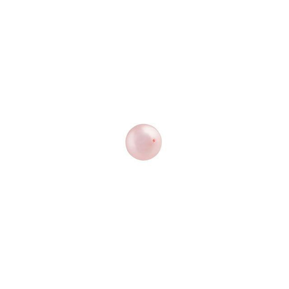 PRESTIGE Crystal, #5810 Swarovski Round Pearl Bead 3mm, Rosaline (1 Piece)