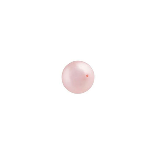 PRESTIGE Crystal, #5810 Round Pearl Bead 5mm, Rosaline (1 Piece)
