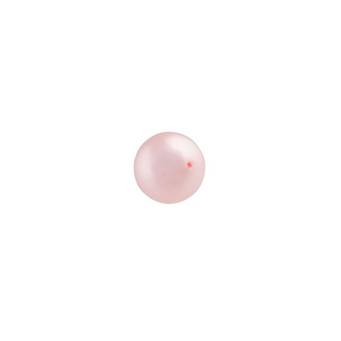 PRESTIGE Crystal, #5810 Round Pearl Bead 5mm, Rosaline (1 Piece)