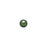 PRESTIGE Crystal, #5810 Swarovski Round Pearl Bead 4mm, Scarabaeus Green (1 Piece)