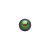 PRESTIGE Crystal, #5810 Swarovski Round Pearl Bead 6mm, Scarabaeus Green (1 Piece)