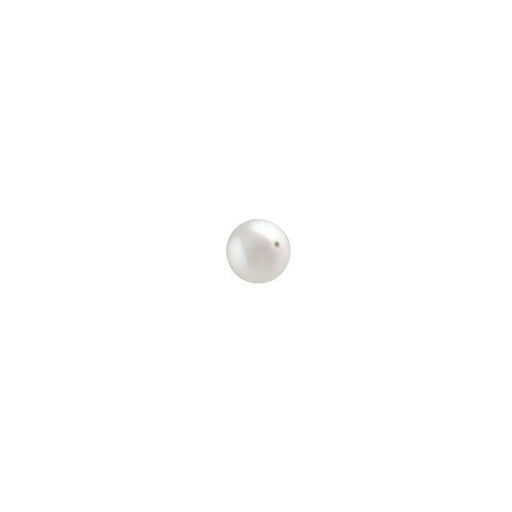 PRESTIGE Crystal, #5810 Round Pearl Bead 3mm, White (1 Piece)