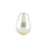 PRESTIGE Crystal, #5821 Swarovski Pear-Shaped Pearl Bead 11x8mm, Cream (1 Piece)