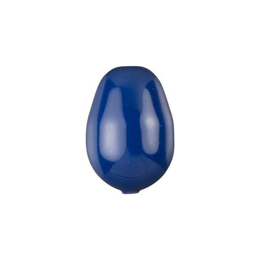 PRESTIGE Crystal, #5821 Pear-Shaped Pearl Bead 11x8mm, Dark Lapis (1 Piece)