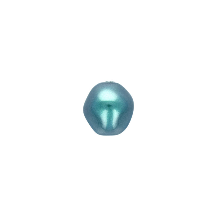 PRESTIGE Crystal, #5841 Baroque Pearl Bead 12mm, Iridescent Tahitian Look (1 Piece)