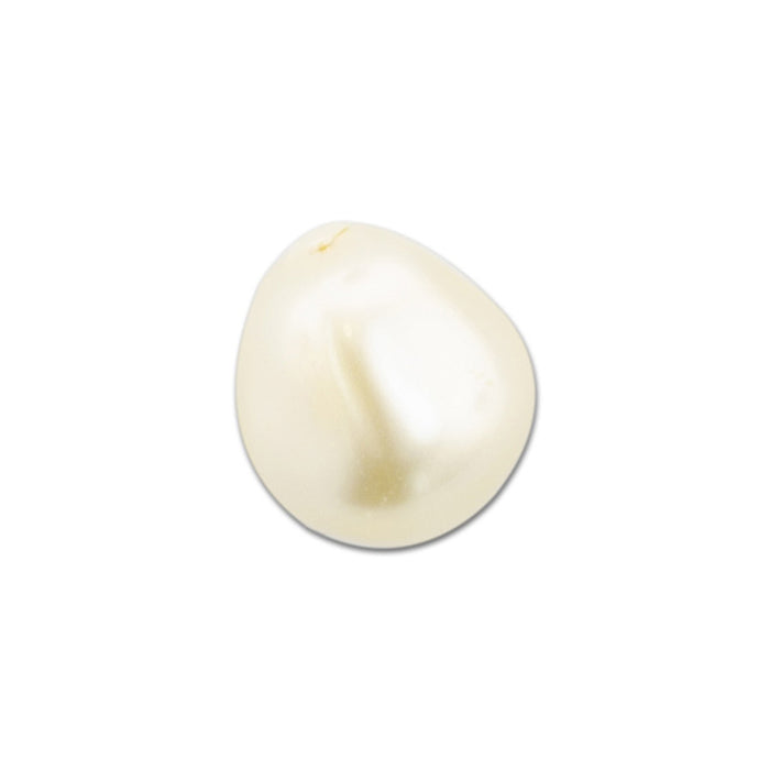 PRESTIGE Crystal, #5841 Baroque Pearl Bead 12mm, Cream (1 Piece)